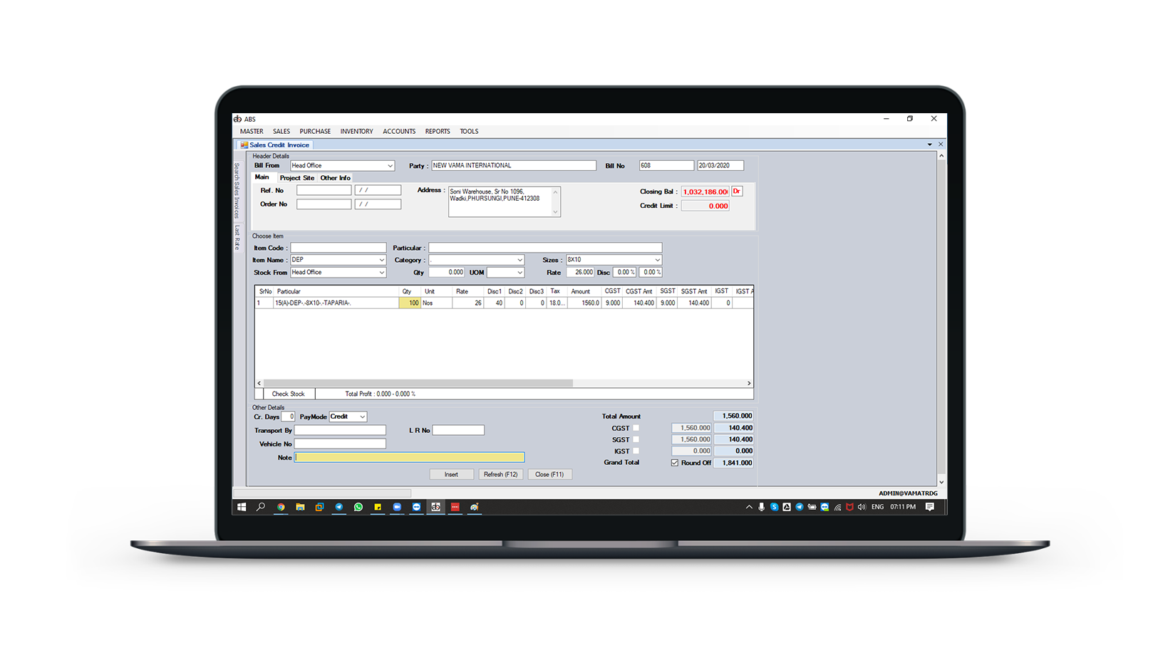 ABS Business Management softwares
